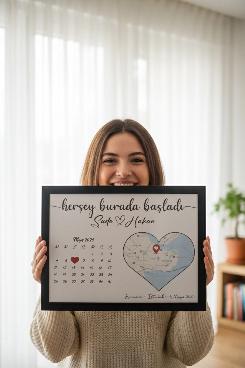 Herşey Burada Başladı Kişiye Özel Tablo