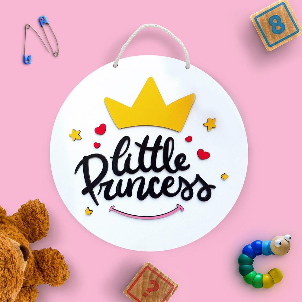 Little%20Princess%20Çocuk%20Kapı%20İsimliği%20Süsü