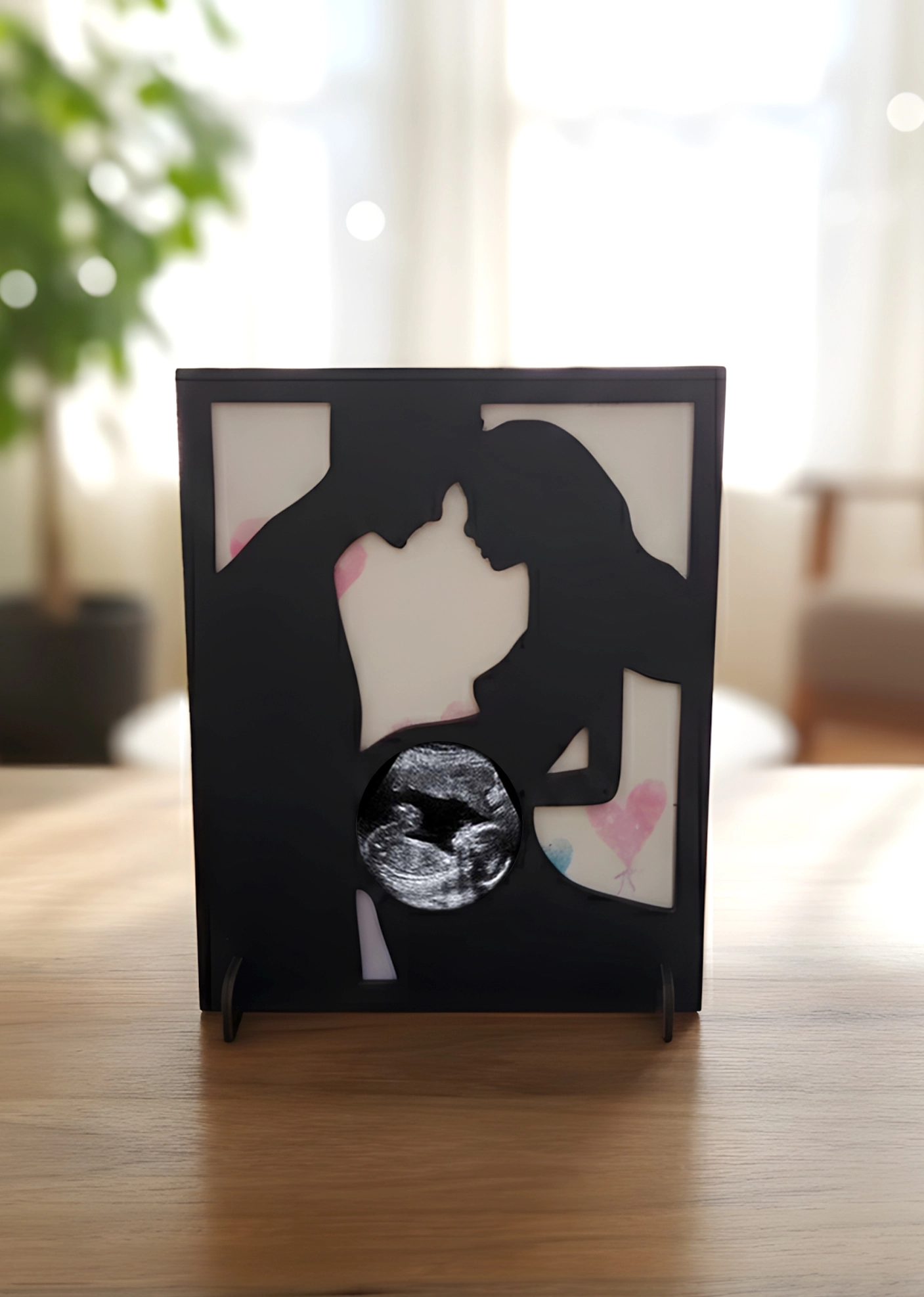Romantik Sevgililer Ultrason Çerçevesi 1