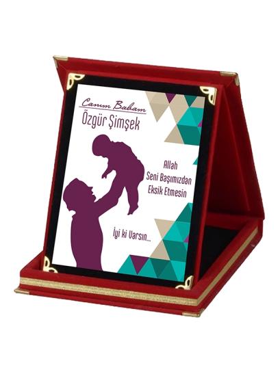 Canım Babam Plaketi