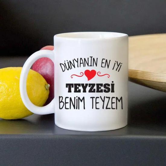 Dünyanın En İyi Teyzesi Benim Teyzem Kupası