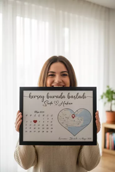 Herşey Burada Başladı Kişiye Özel Tablo