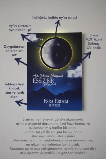 Işıklı Doğduğun Gün Gökyüzü Panosu