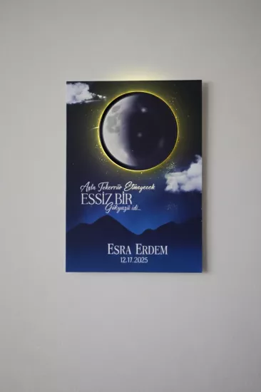 Işıklı Doğduğun Gün Gökyüzü Panosu