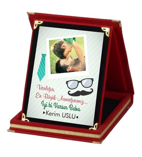 İyi ki Varsın Baba Kişiye Özel Plaket