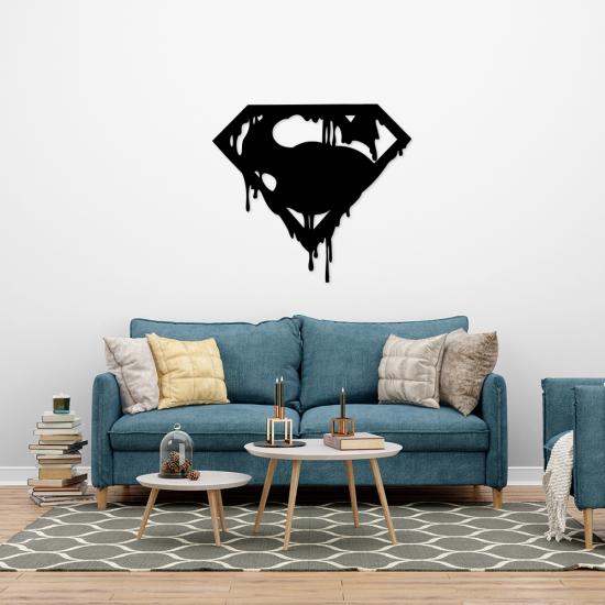 Superman Logolu Duvar Panosu